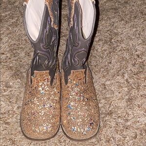 Glitter Cowgirl Boots-Toddler